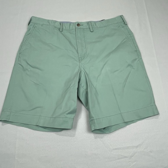 Polo Ralph Lauren‎ Stretch Classic Fit Mint Green  Mens Shorts  36 - Picture 1 of 8